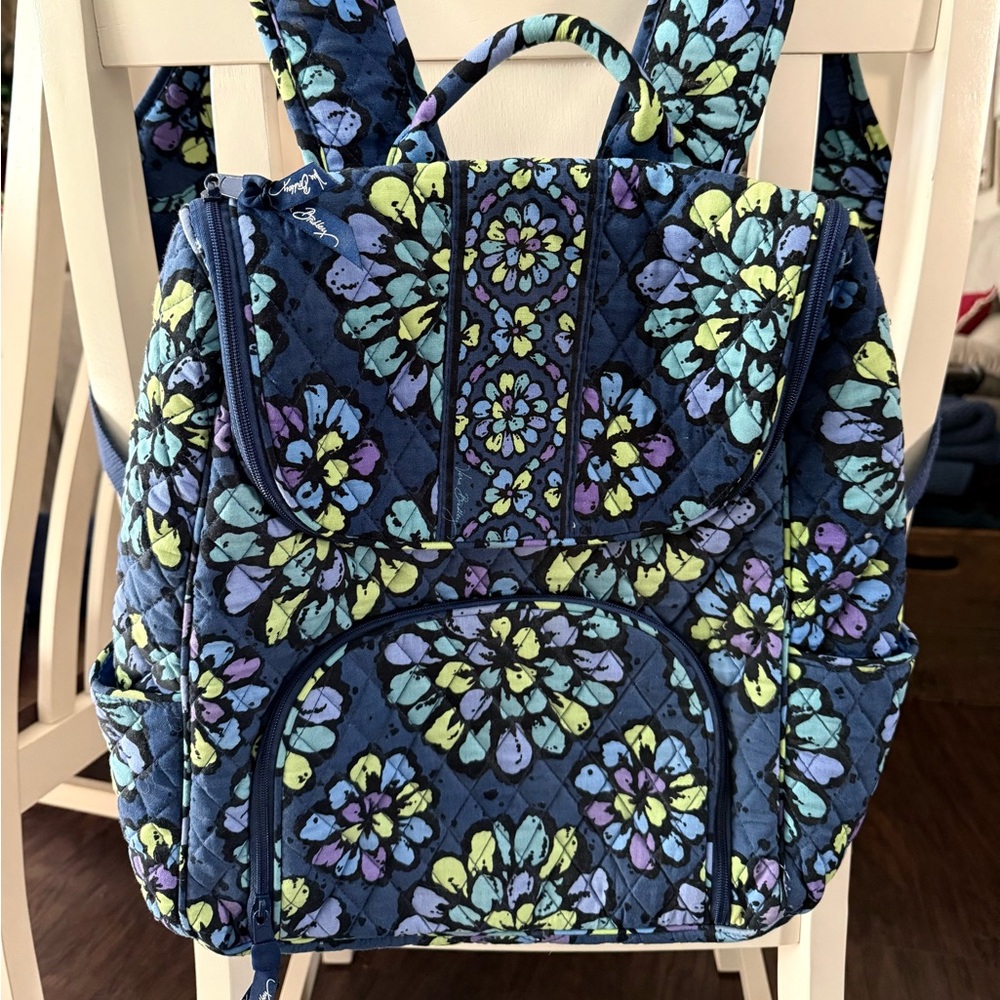 Vera Bradley Indigo Pop Backpack